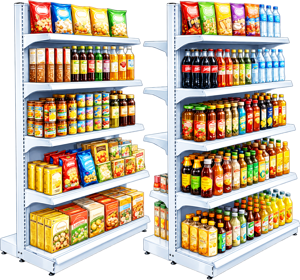 量販店陳列棚部品