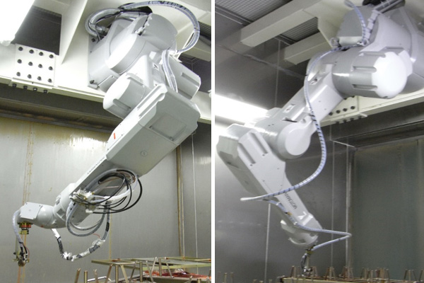 6軸多関節塗装ロボット(2C1B) T1ライン